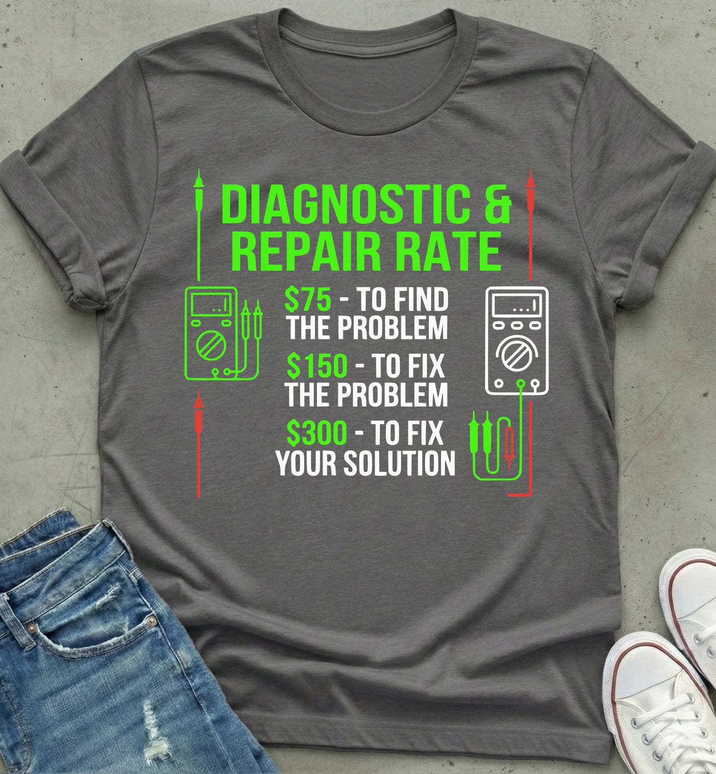 Electrical Repair Rates Poster