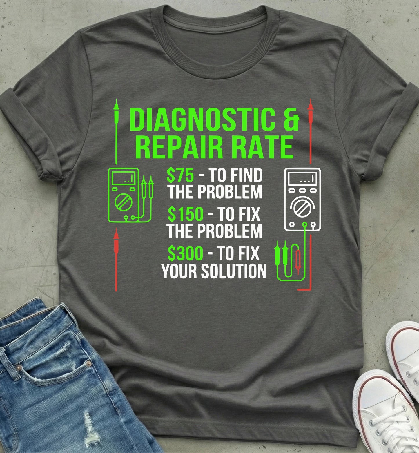 Electrical Repair Rates Poster