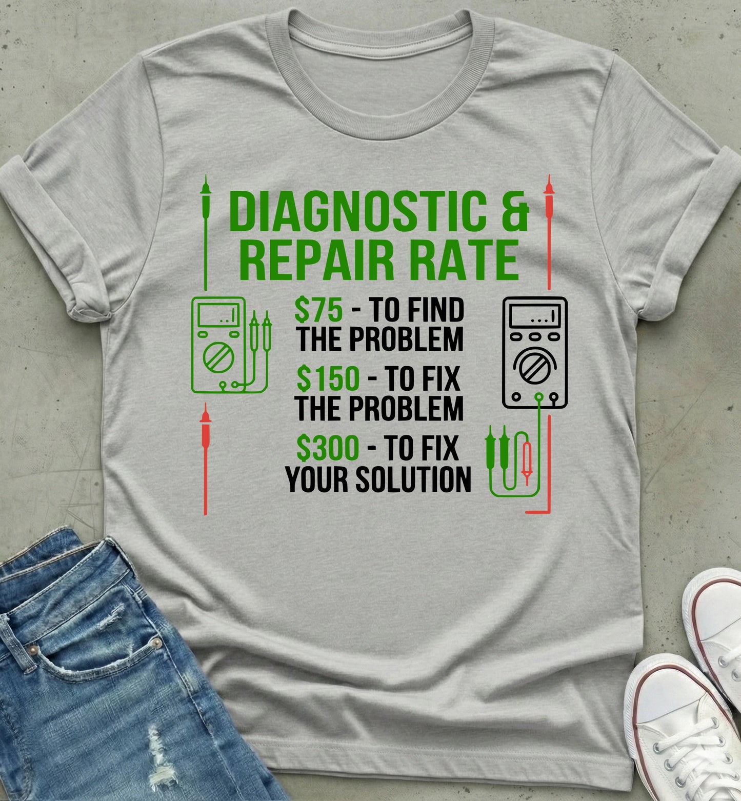 Electrical Repair Rates Poster