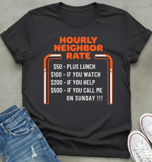 Handy Neighbor Humor T-Shirt