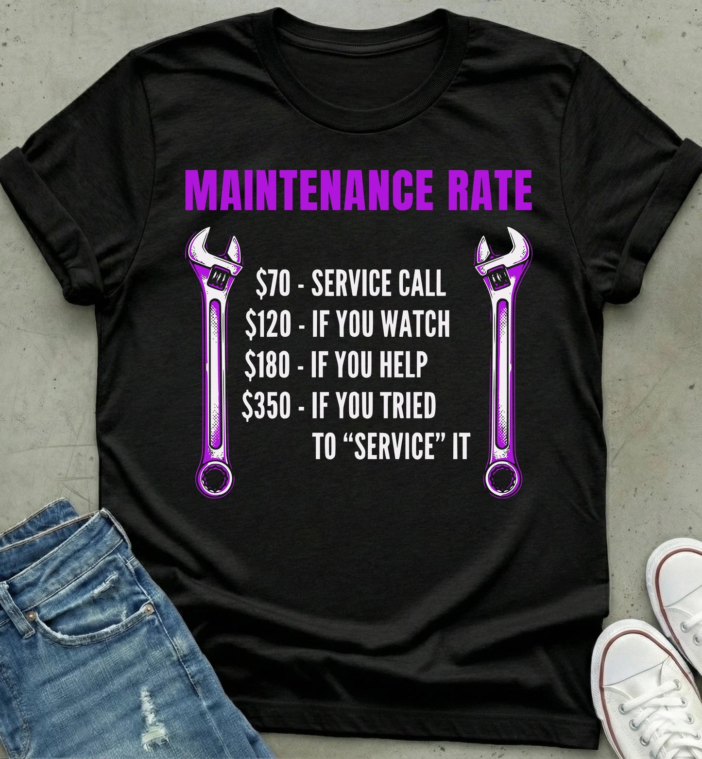 Classic Mechanic's Humor Tee