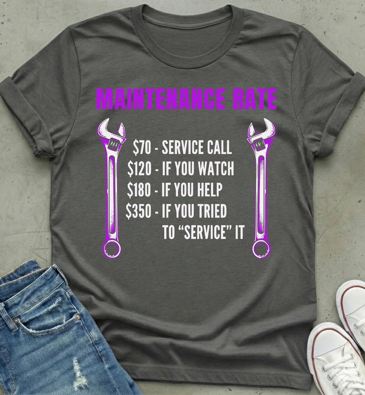 Classic Mechanic's Humor Tee