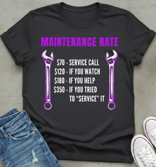 Classic Mechanic's Humor Tee