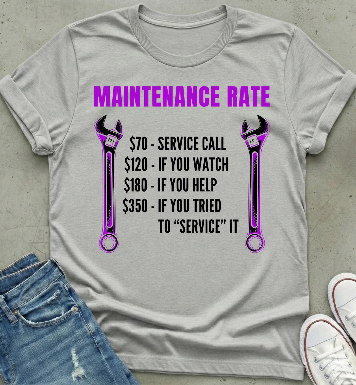 Classic Mechanic's Humor Tee