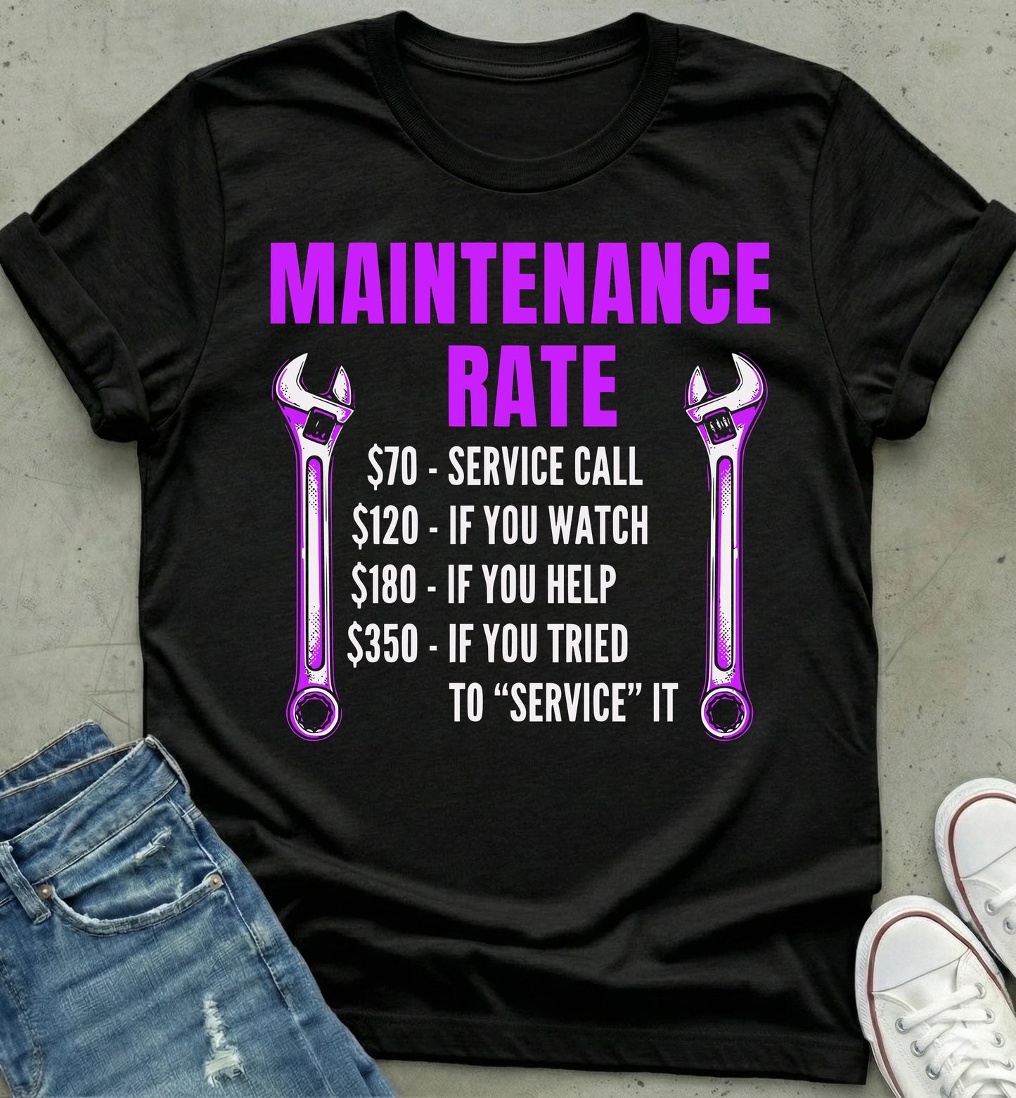 Maintenance Rate T-Shirt