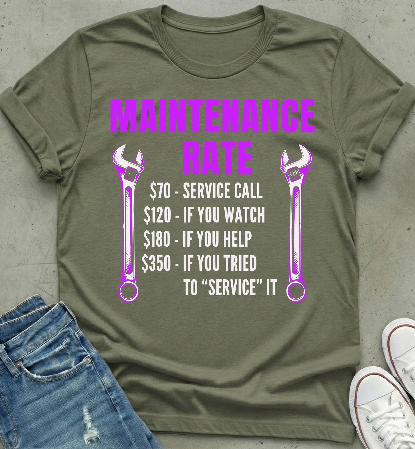 Maintenance Rate T-Shirt