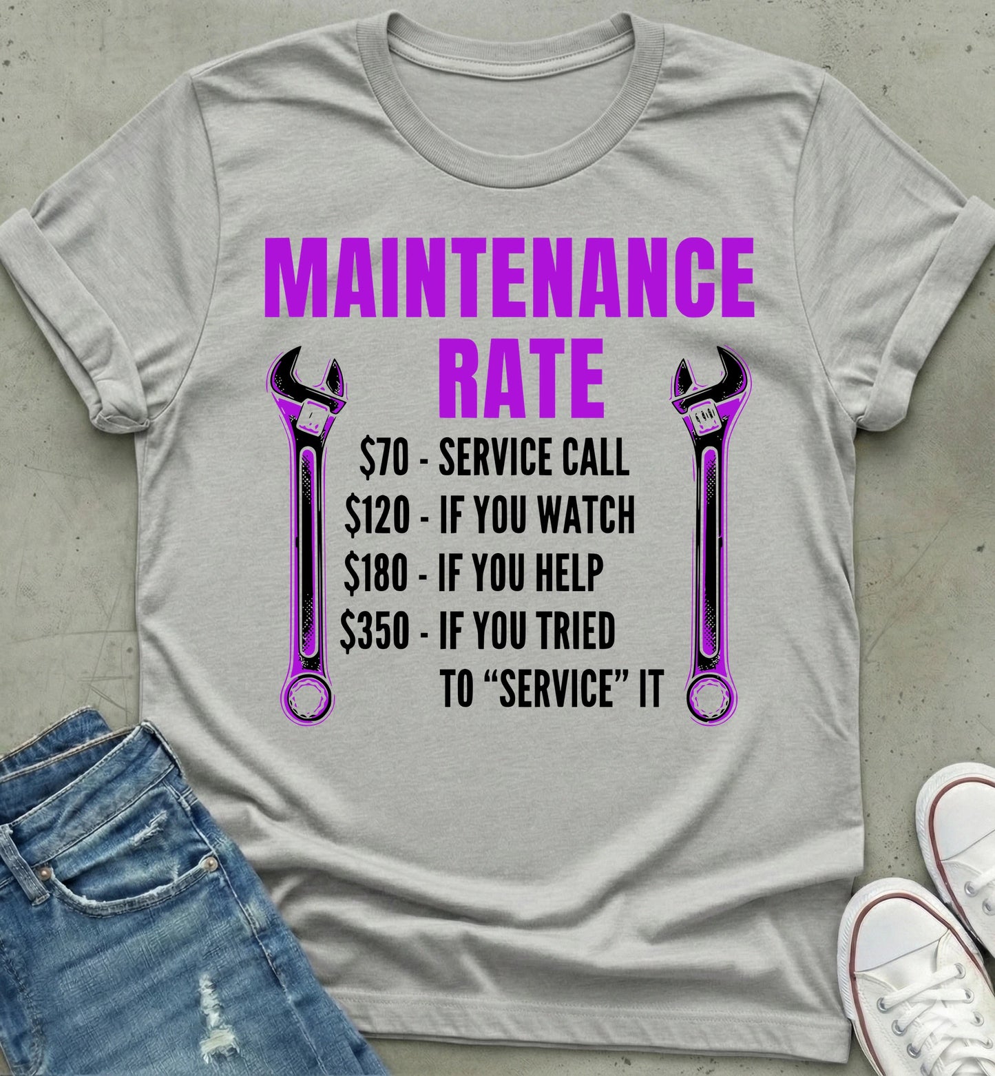 Maintenance Rate T-Shirt