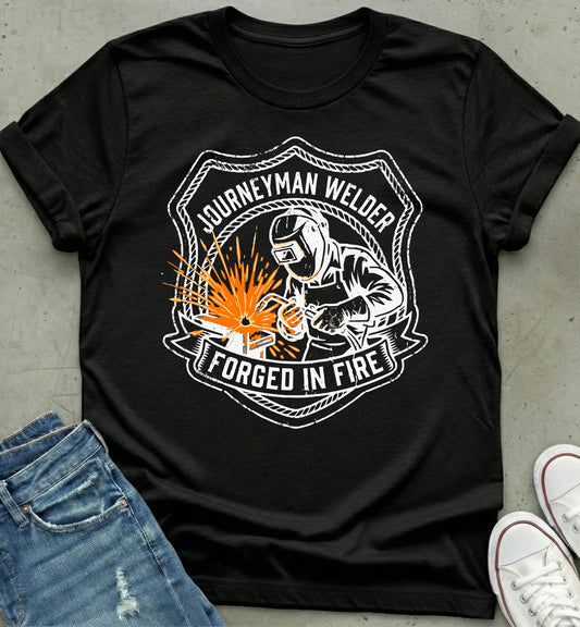 Journeyman Welder Pride Tee