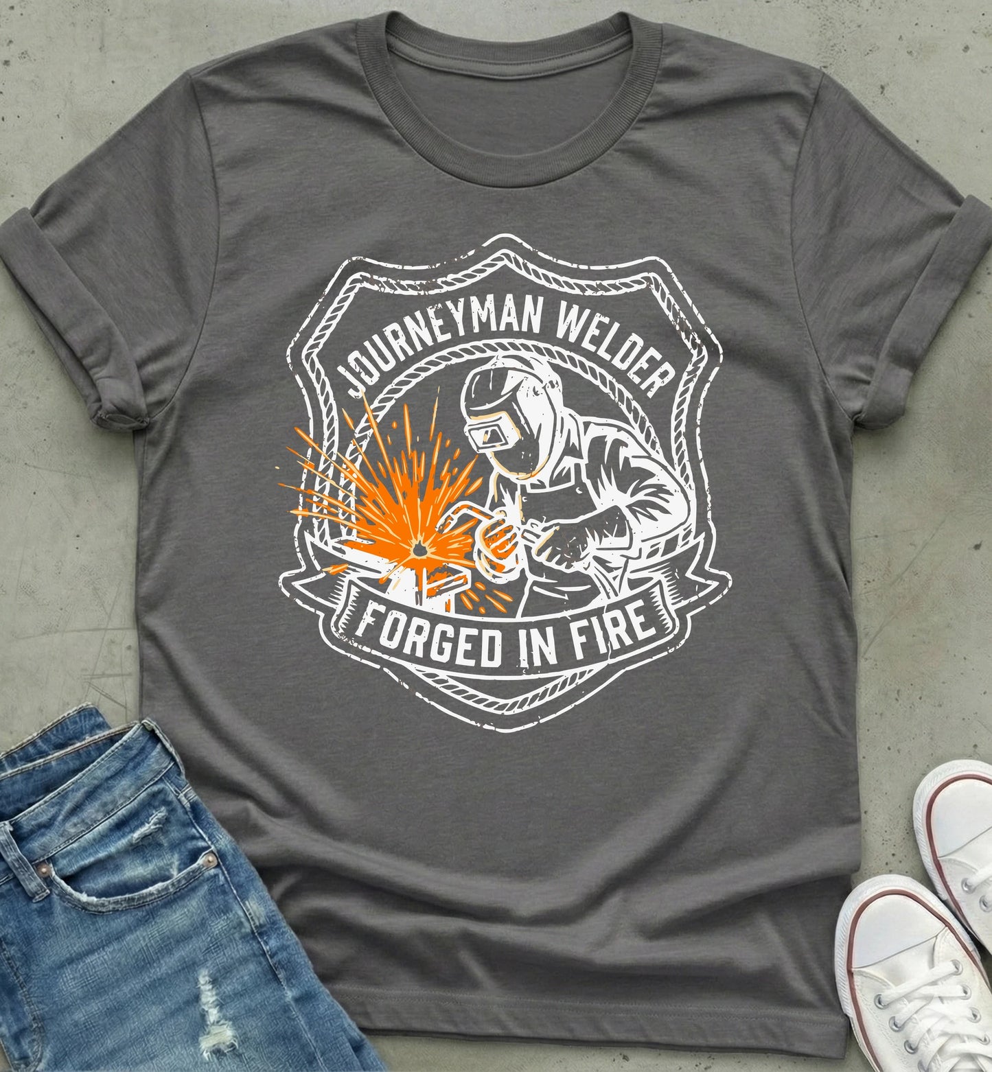 Journeyman Welder Pride Tee