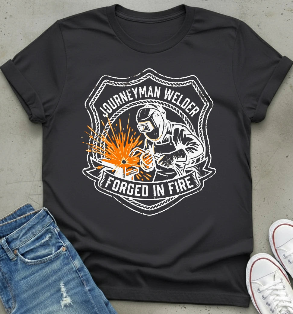 Journeyman Welder Pride Tee