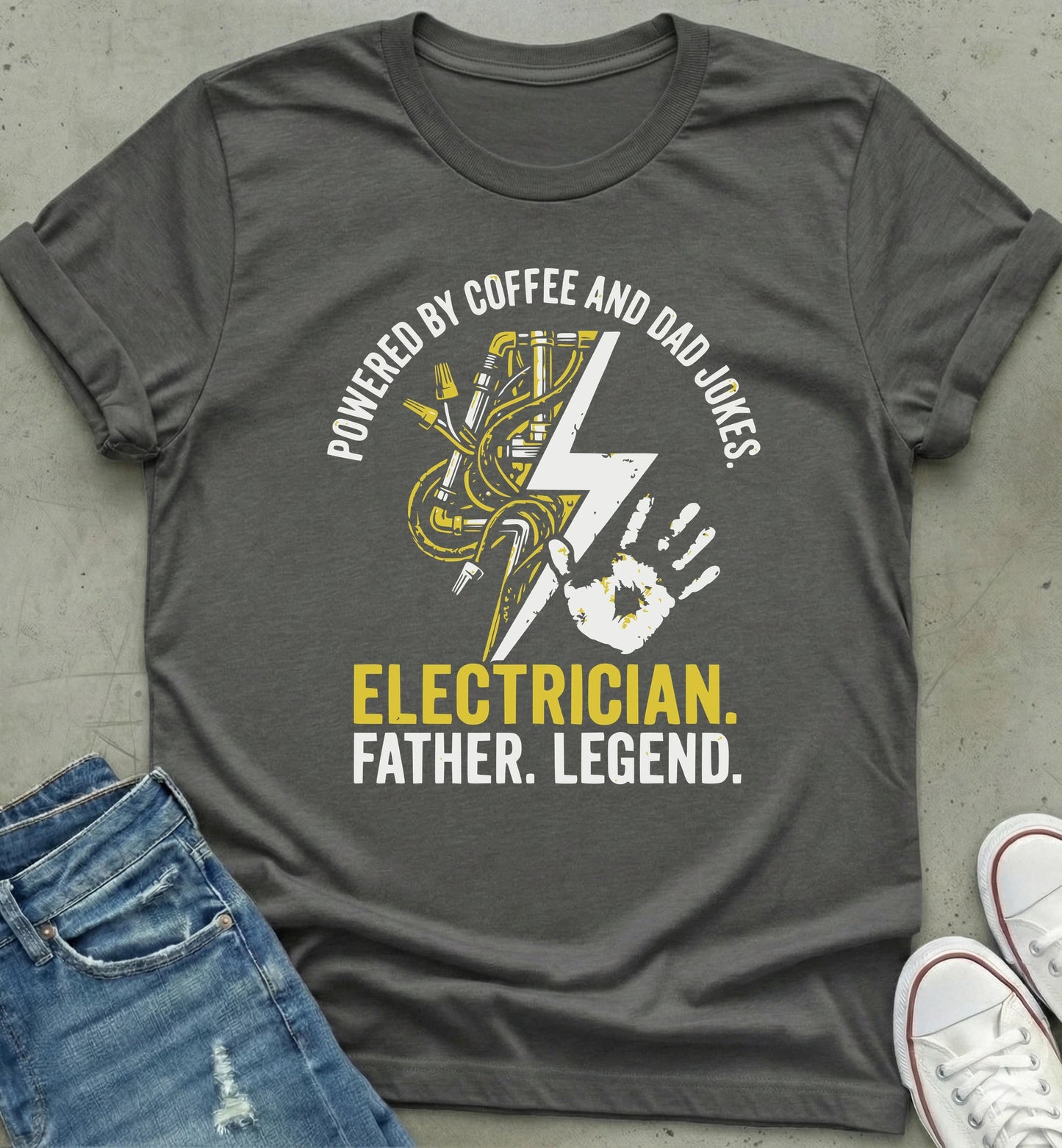 Bold Electrician Graphic Tee