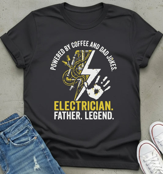 Bold Electrician Graphic Tee