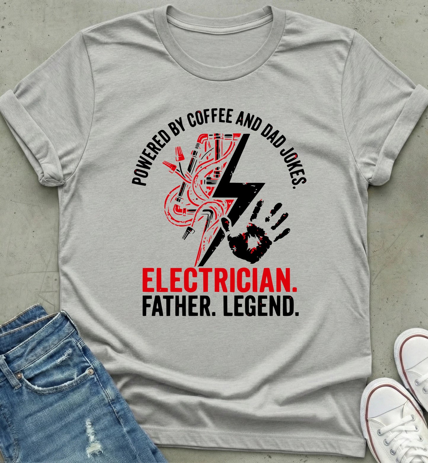 Bold Electrician Graphic Tee