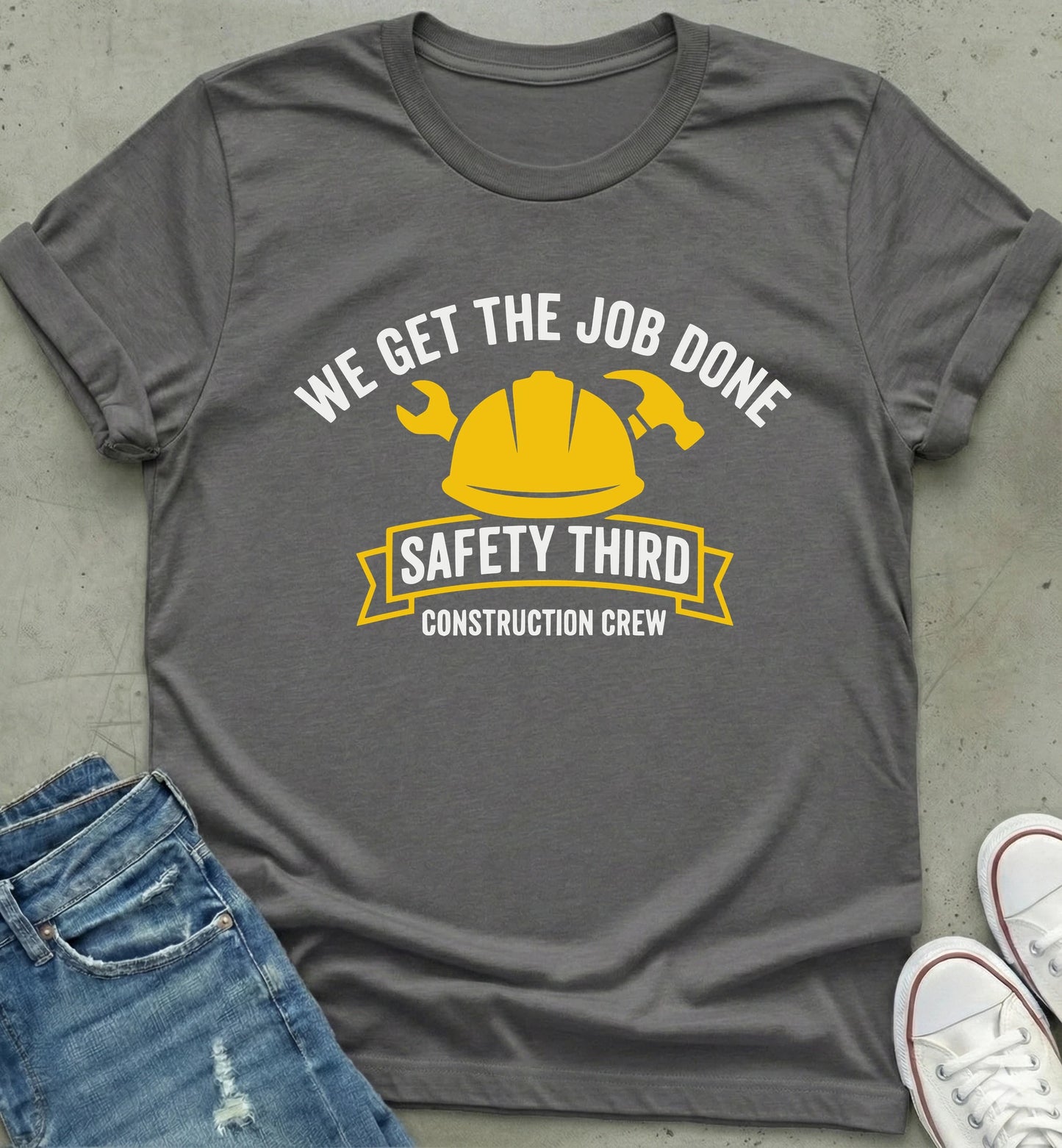 Safety Third Construction Crew T-Shirt