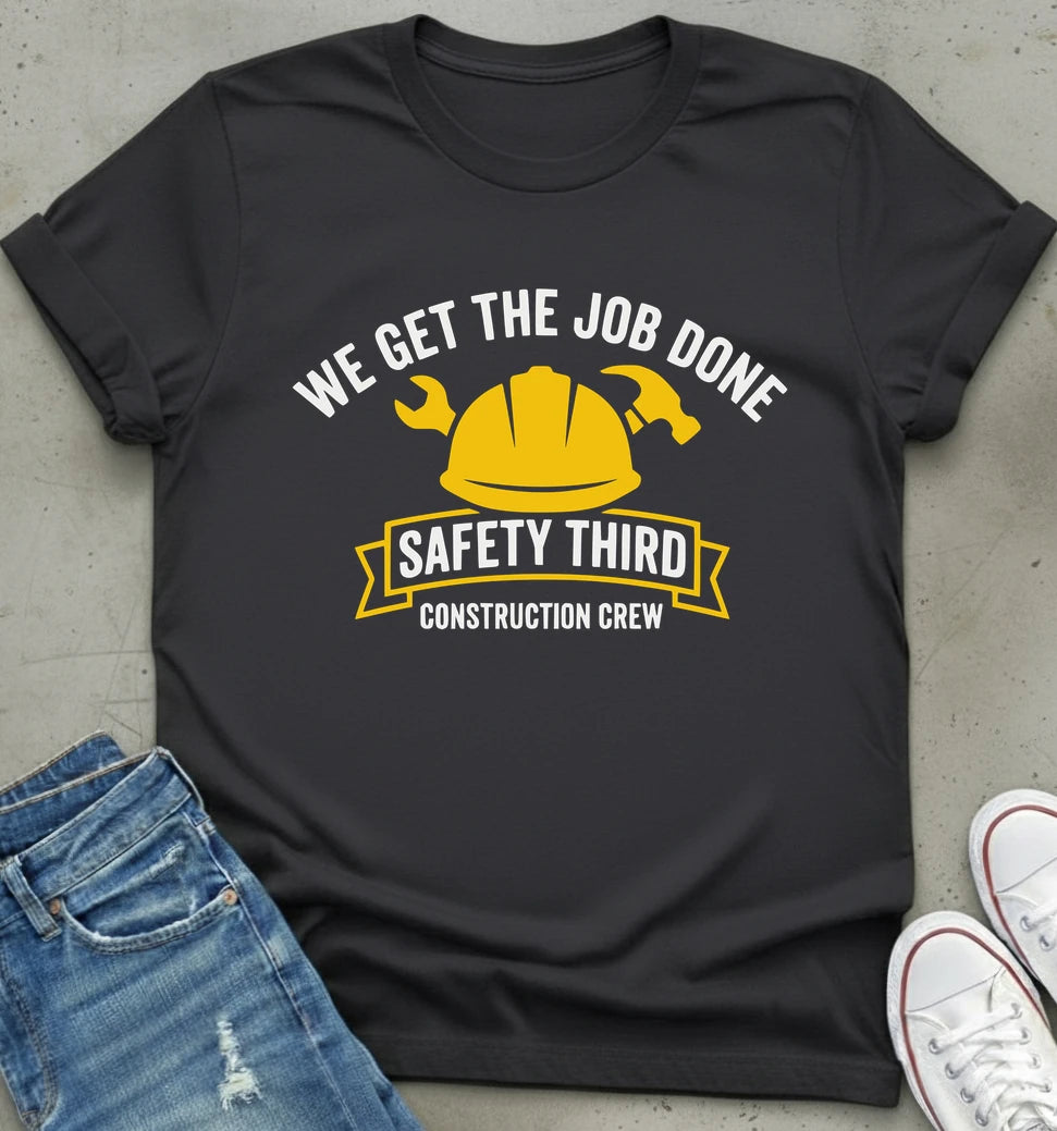 Safety Third Construction Crew T-Shirt