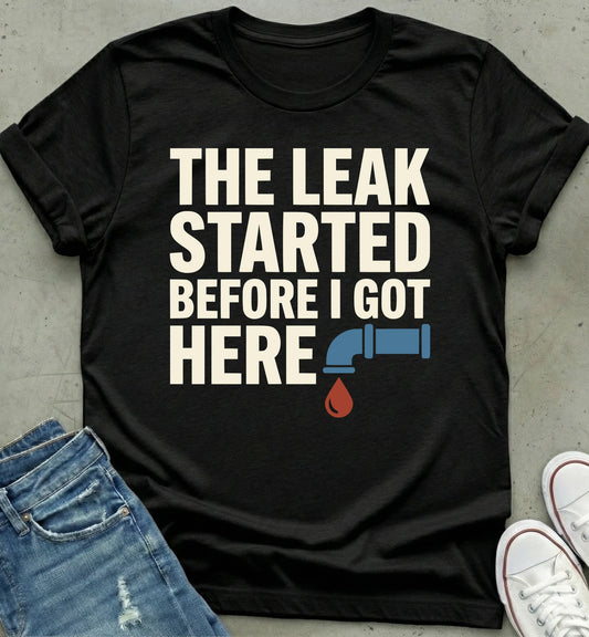 "Plumber's Alibi Tee"