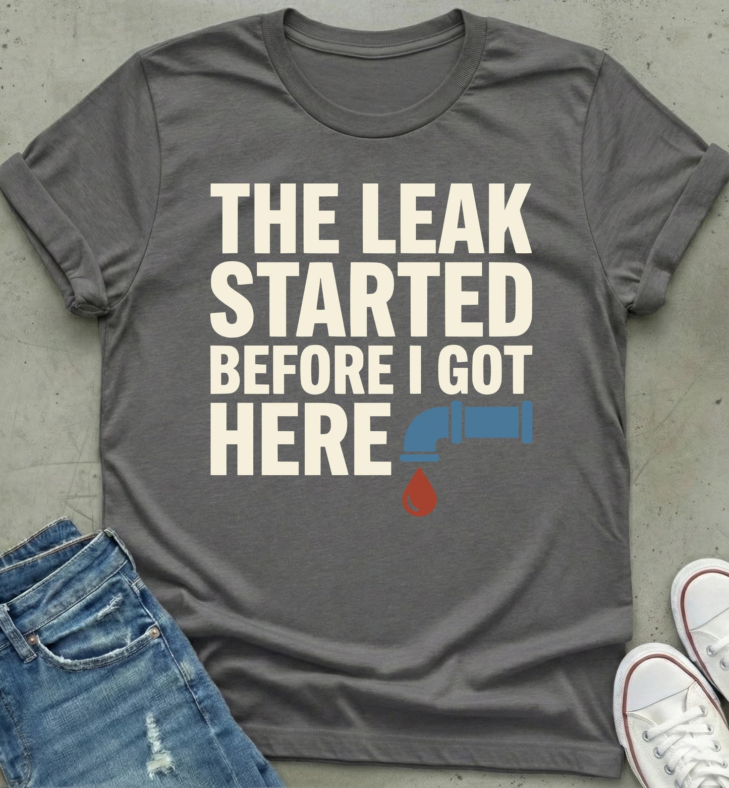 "Plumber's Alibi Tee"