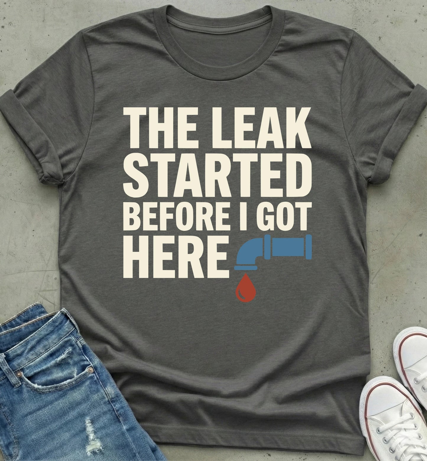 "Plumber's Alibi Tee"