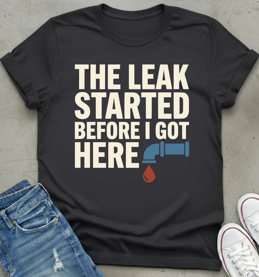 "Plumber's Alibi Tee"