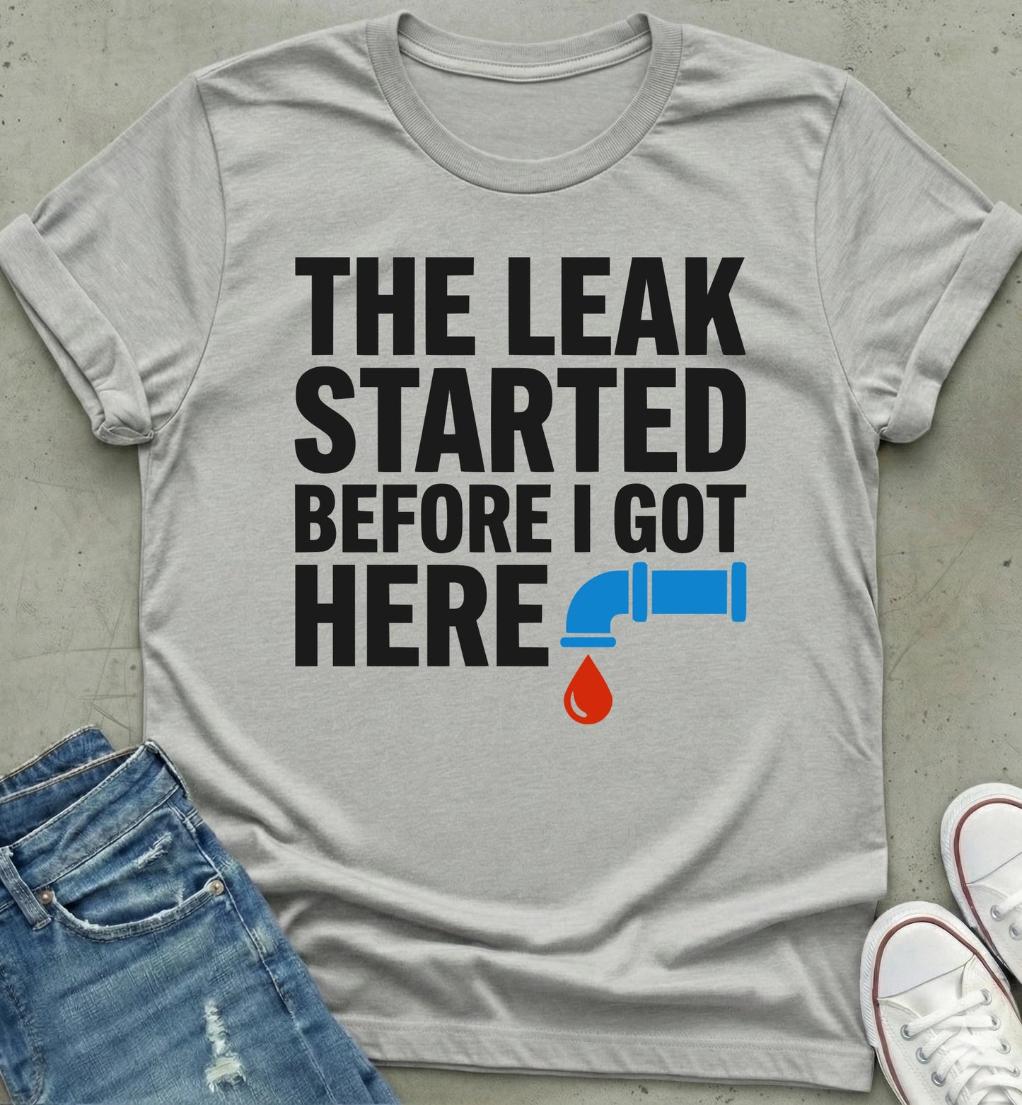 "Plumber's Alibi Tee"