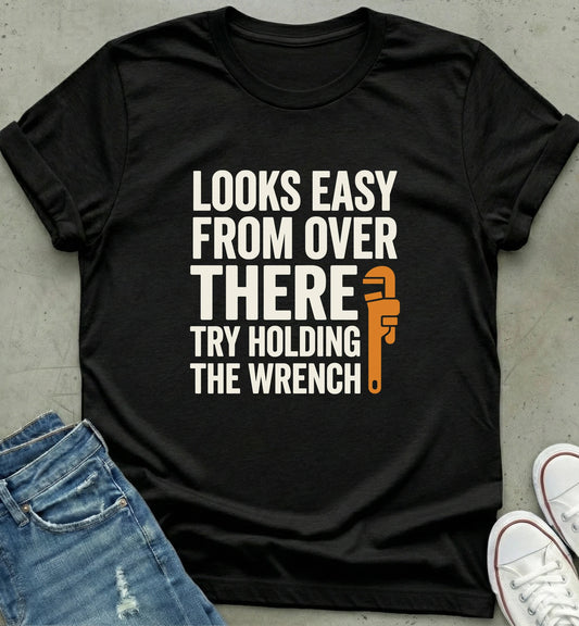 "Wrench Skills Statement Tee"