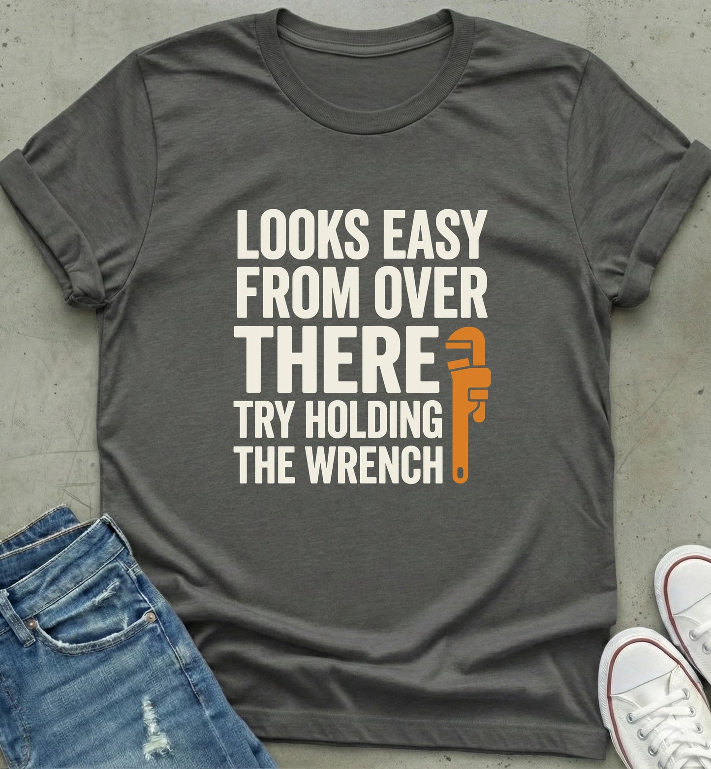 "Wrench Skills Statement Tee"