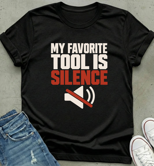 "Silence Preference Tee"