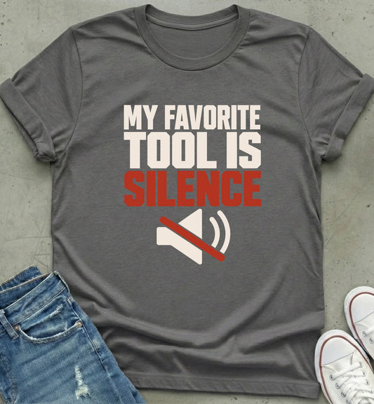 "Silence Preference Tee"