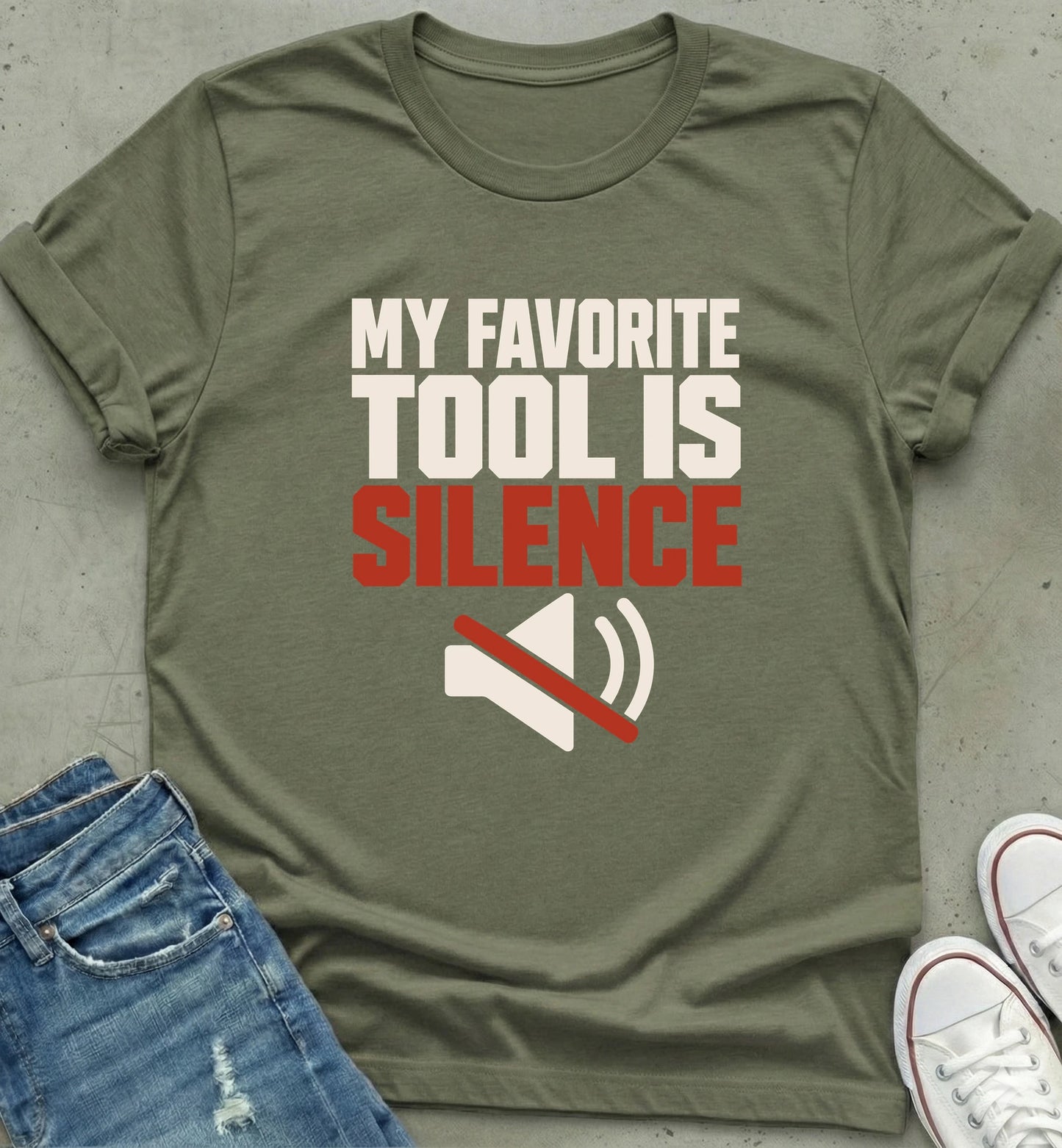 "Silence Preference Tee"