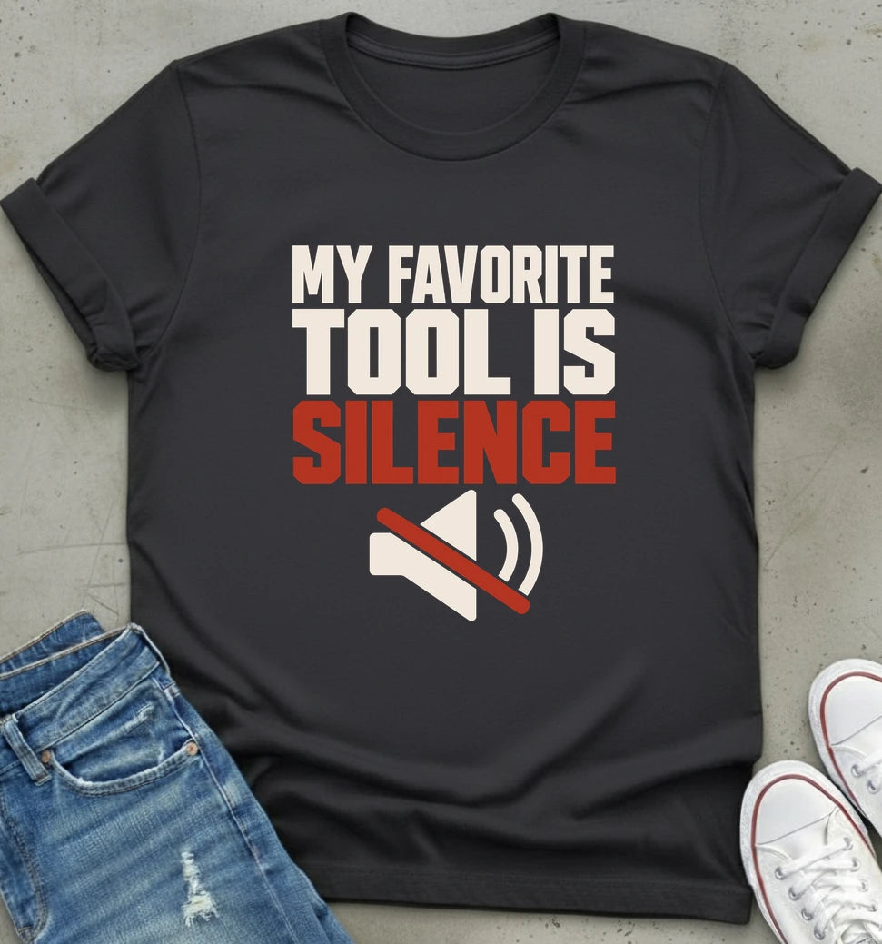 "Silence Preference Tee"