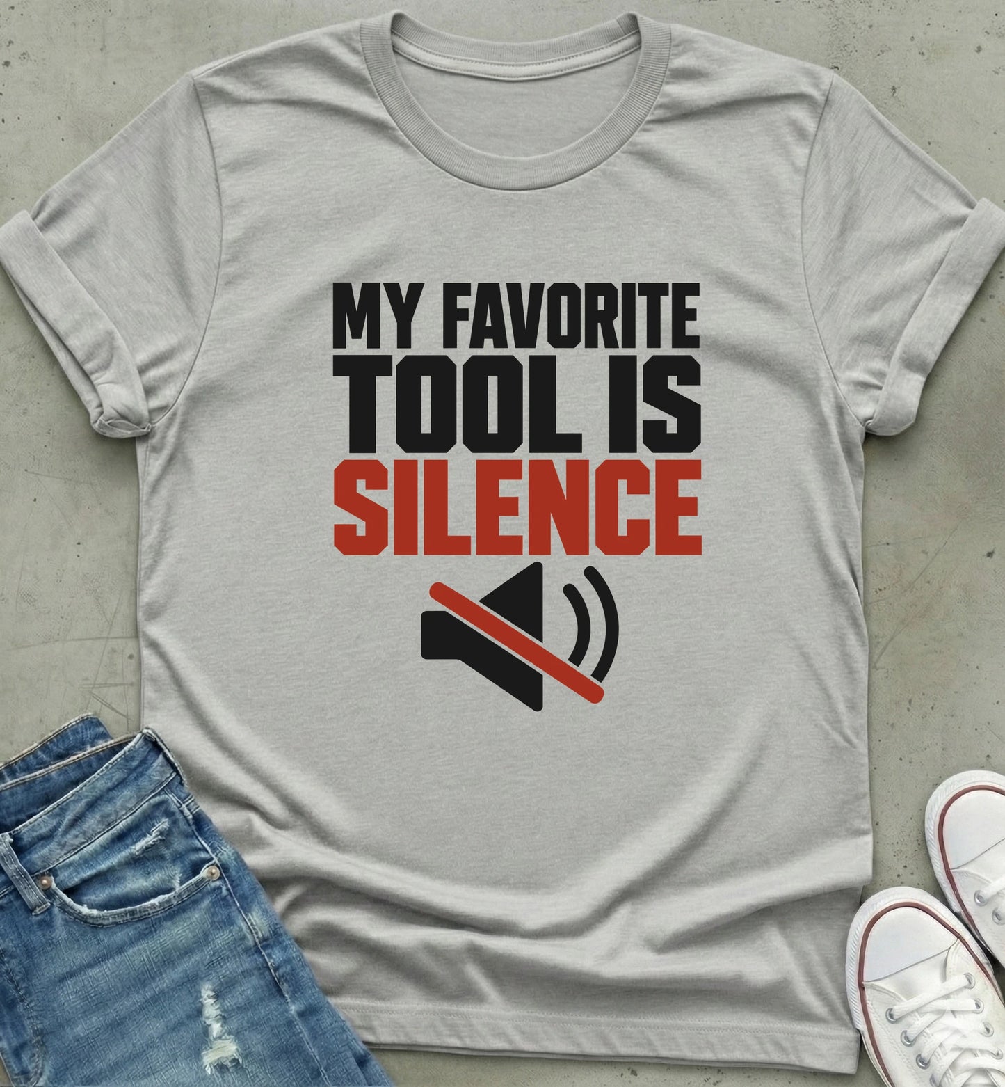 "Silence Preference Tee"