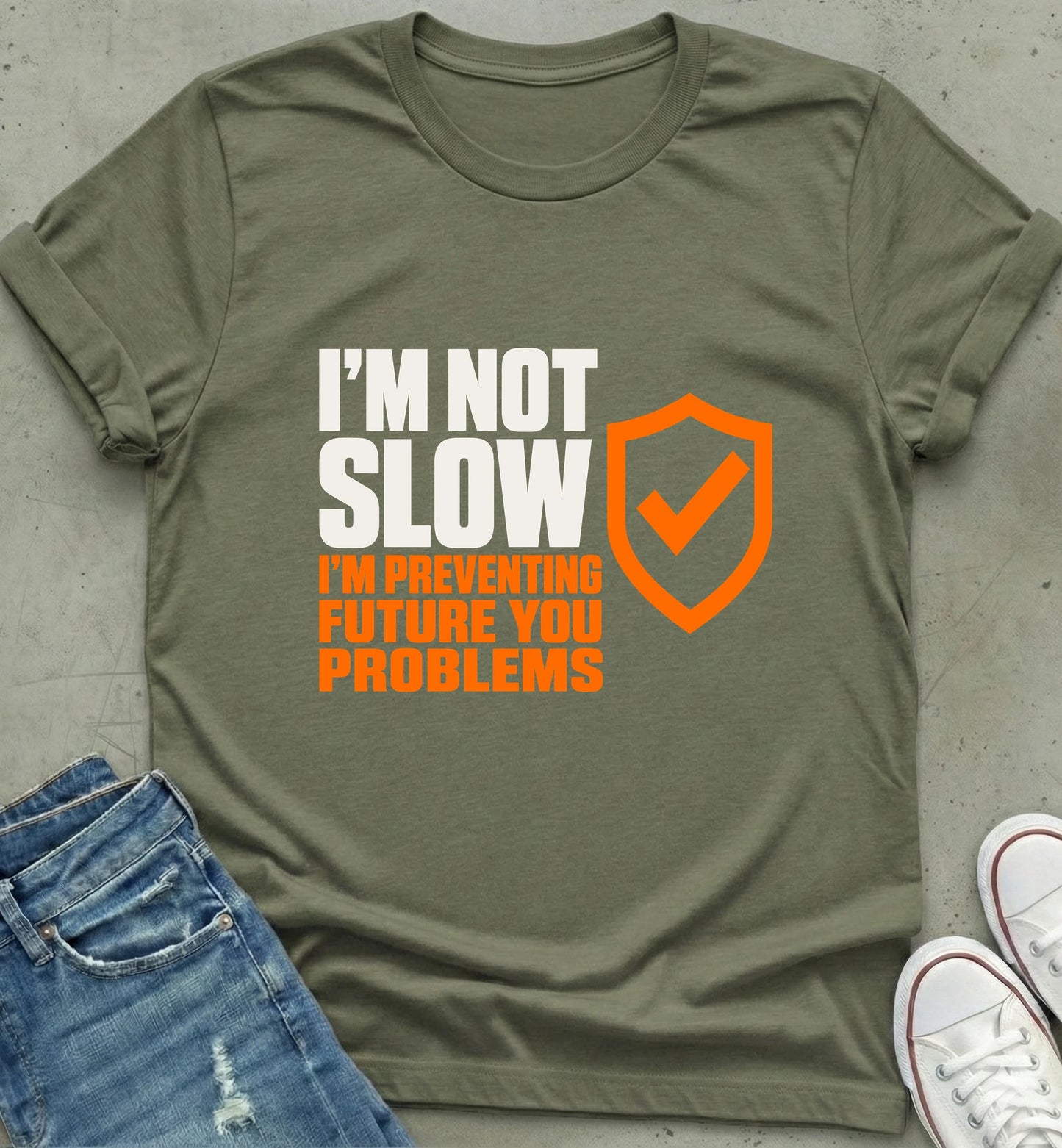 "Future-Proof Humor Tee"