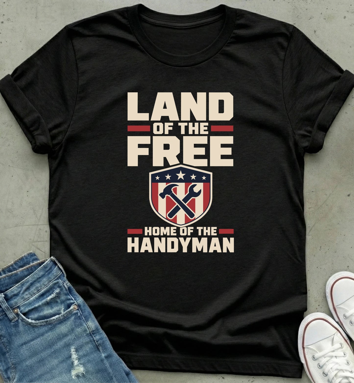 Patriotic Handyman Pride T-Shirt