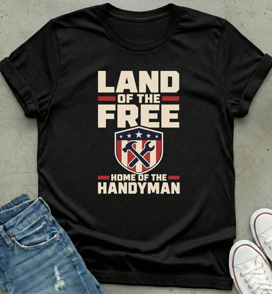 Patriotic Handyman Pride T-Shirt