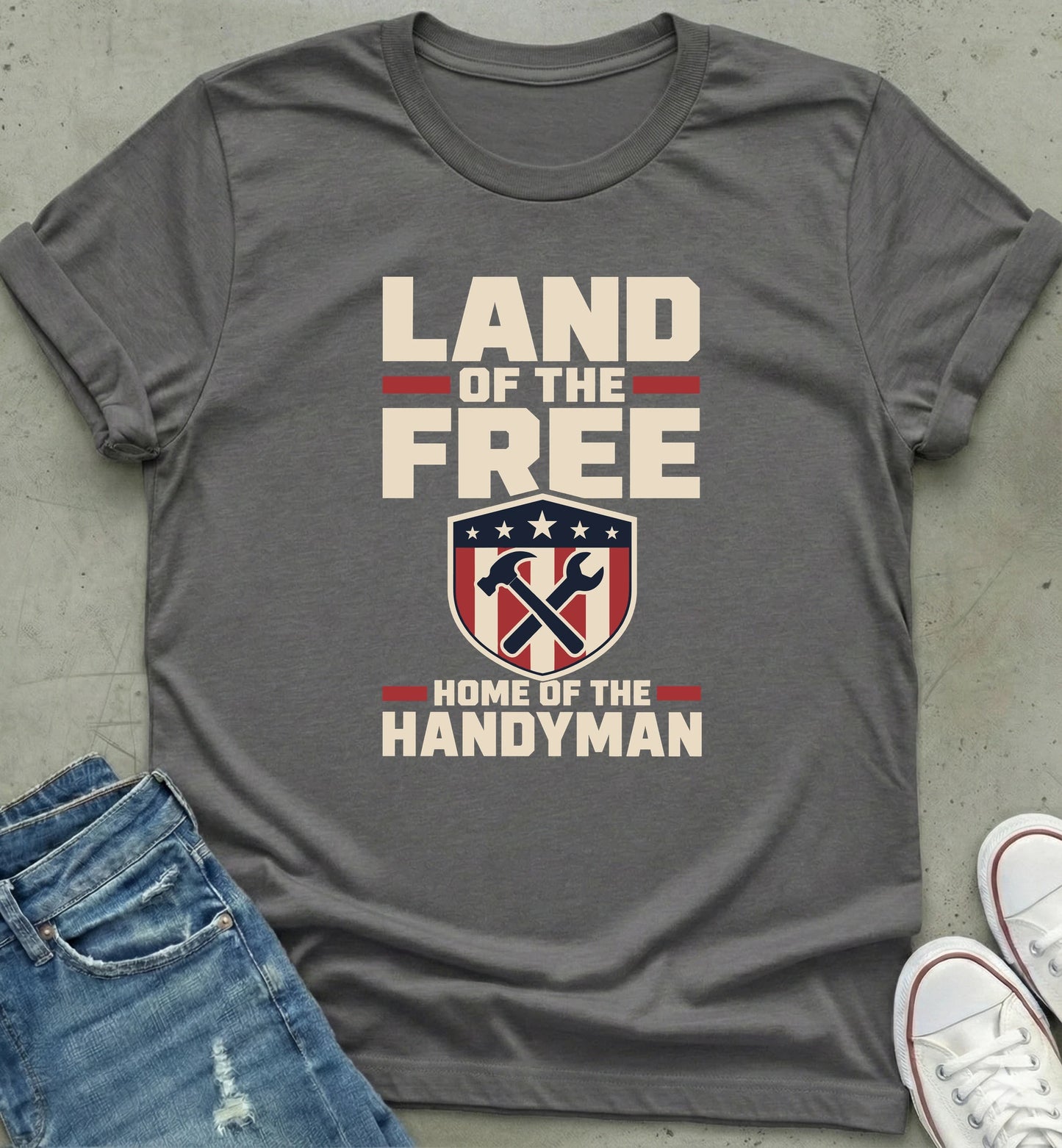 Patriotic Handyman Pride T-Shirt