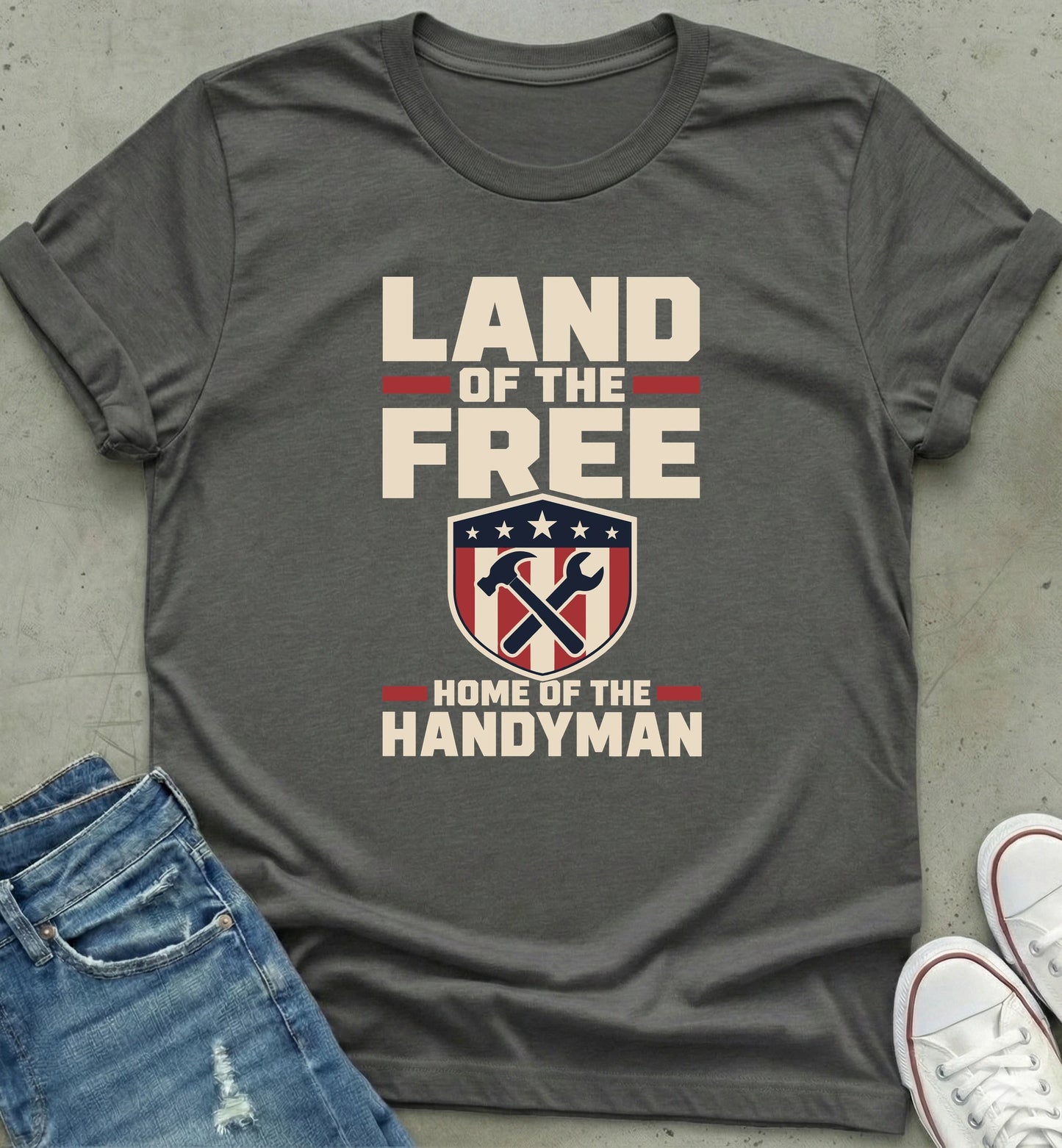 Patriotic Handyman Pride T-Shirt