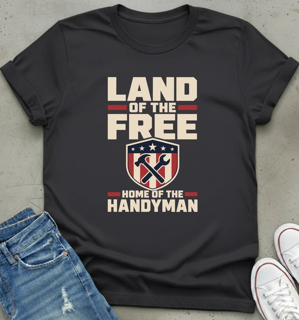 Patriotic Handyman Pride T-Shirt