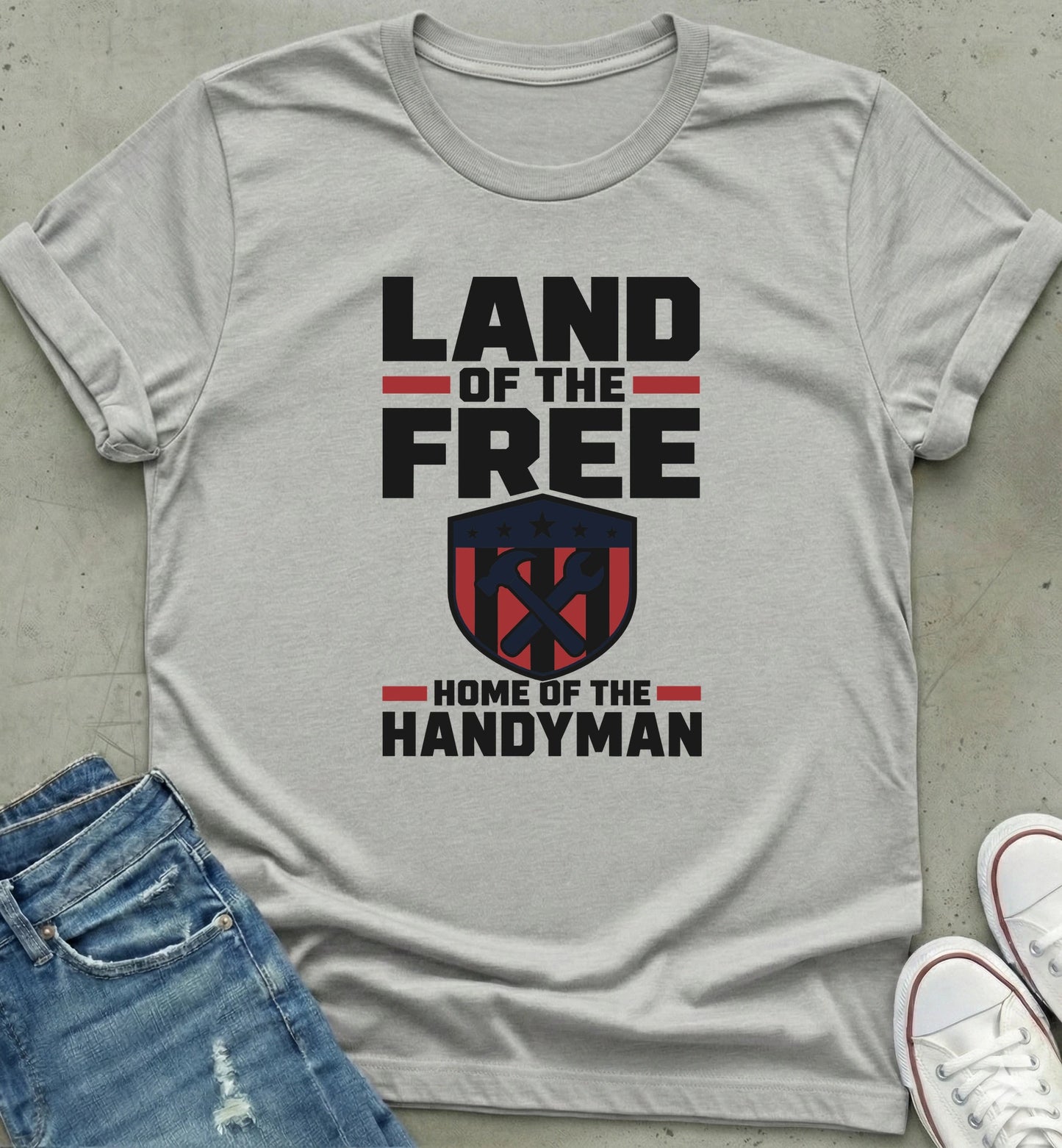 Patriotic Handyman Pride T-Shirt