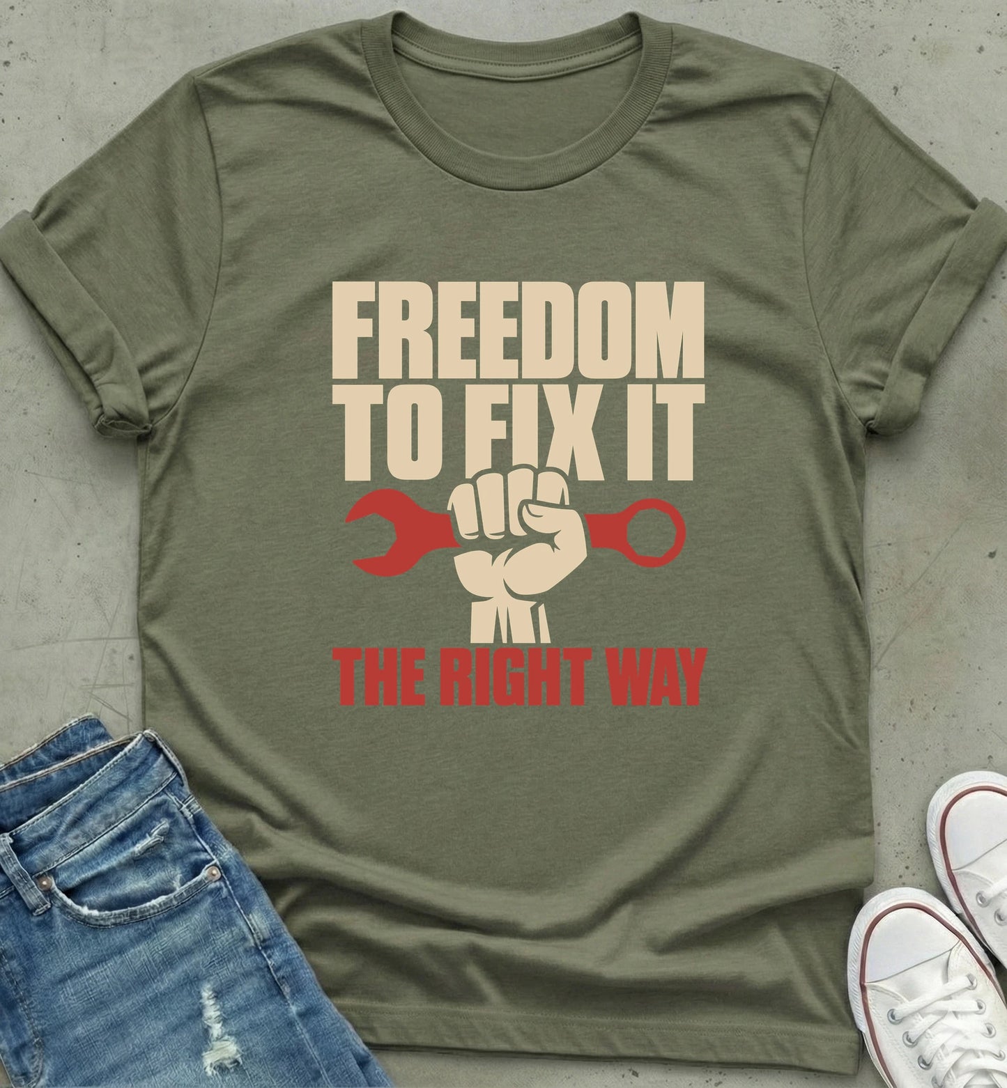 Freedom to Fix It Tee