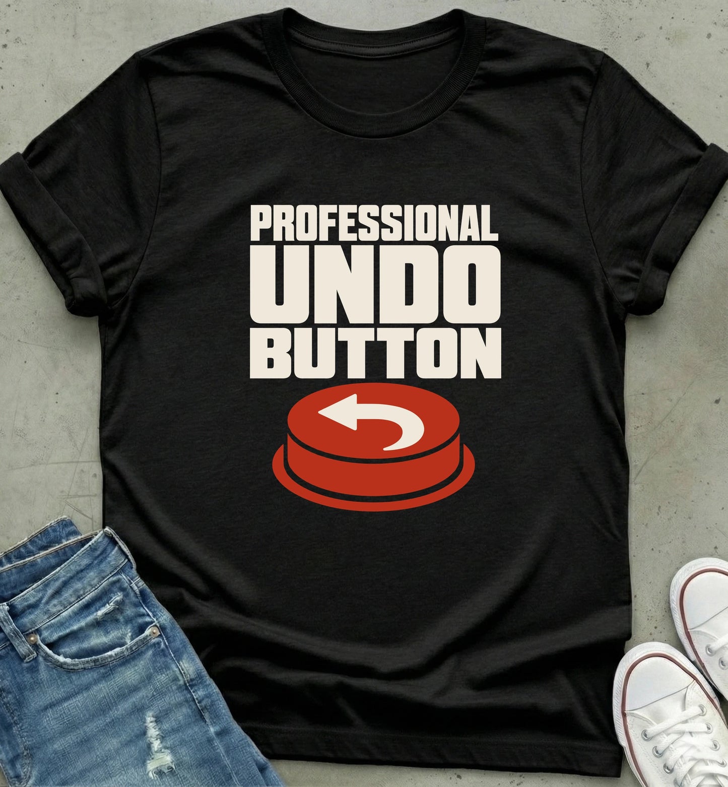 Professional Undo Button T-Shirt