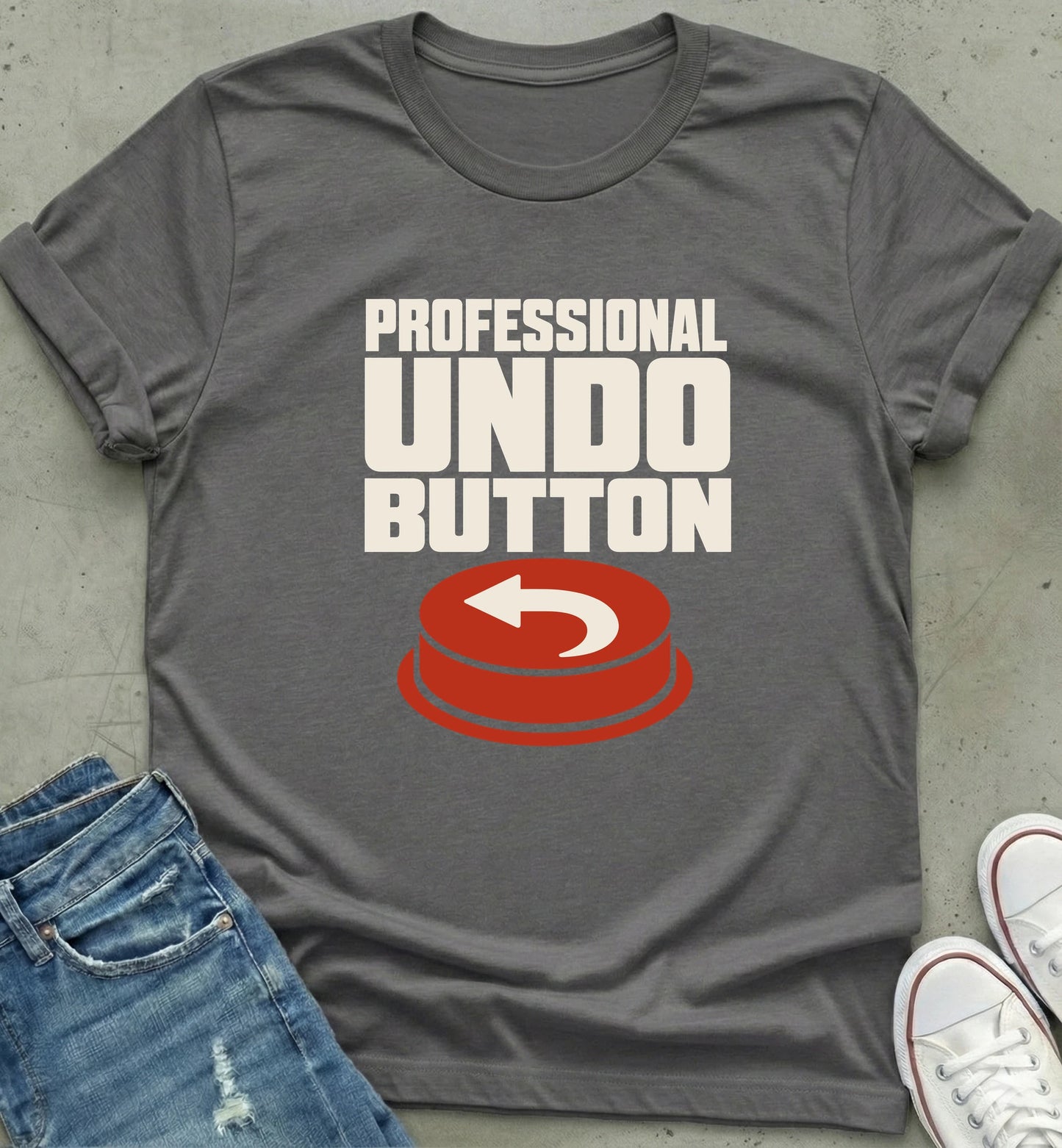 Professional Undo Button T-Shirt