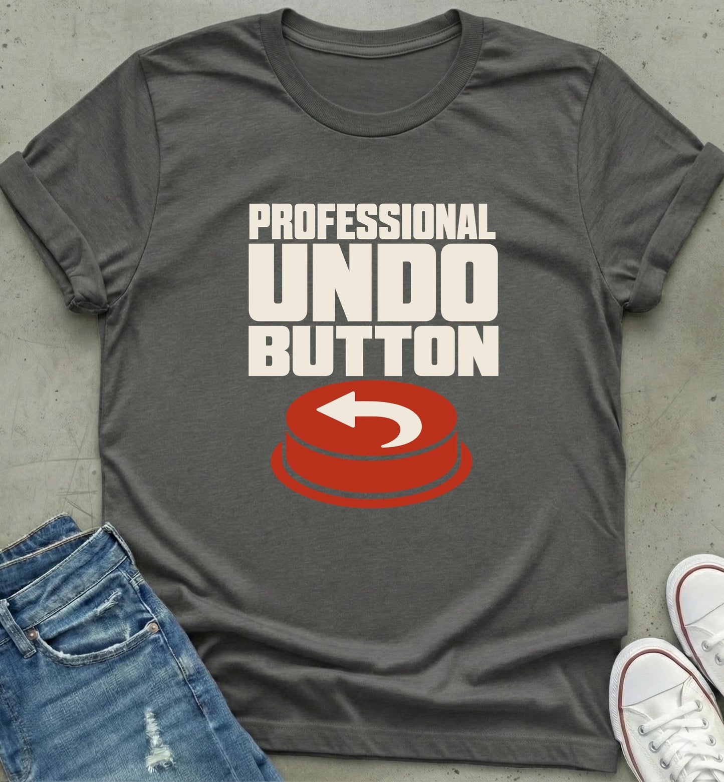 Professional Undo Button T-Shirt