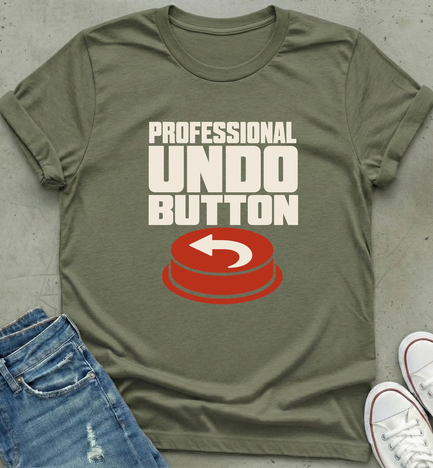 Professional Undo Button T-Shirt