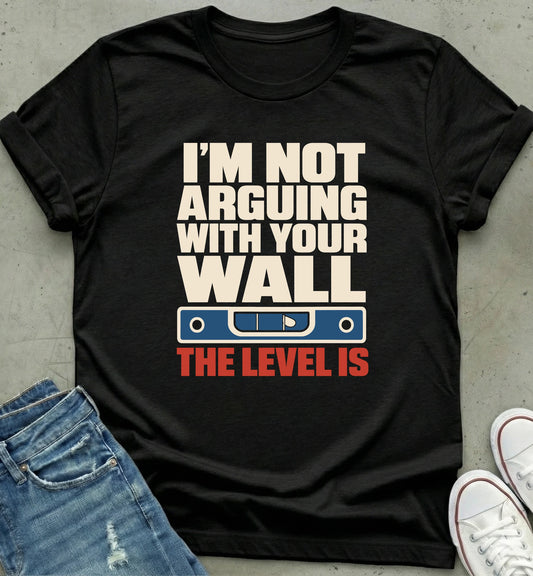 "Level-Headed Humor Tee"
