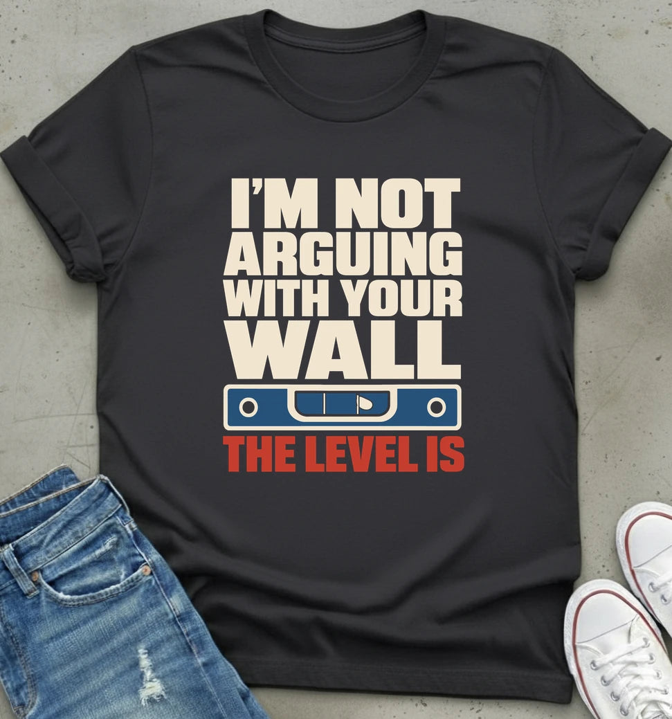 "Level-Headed Humor Tee"