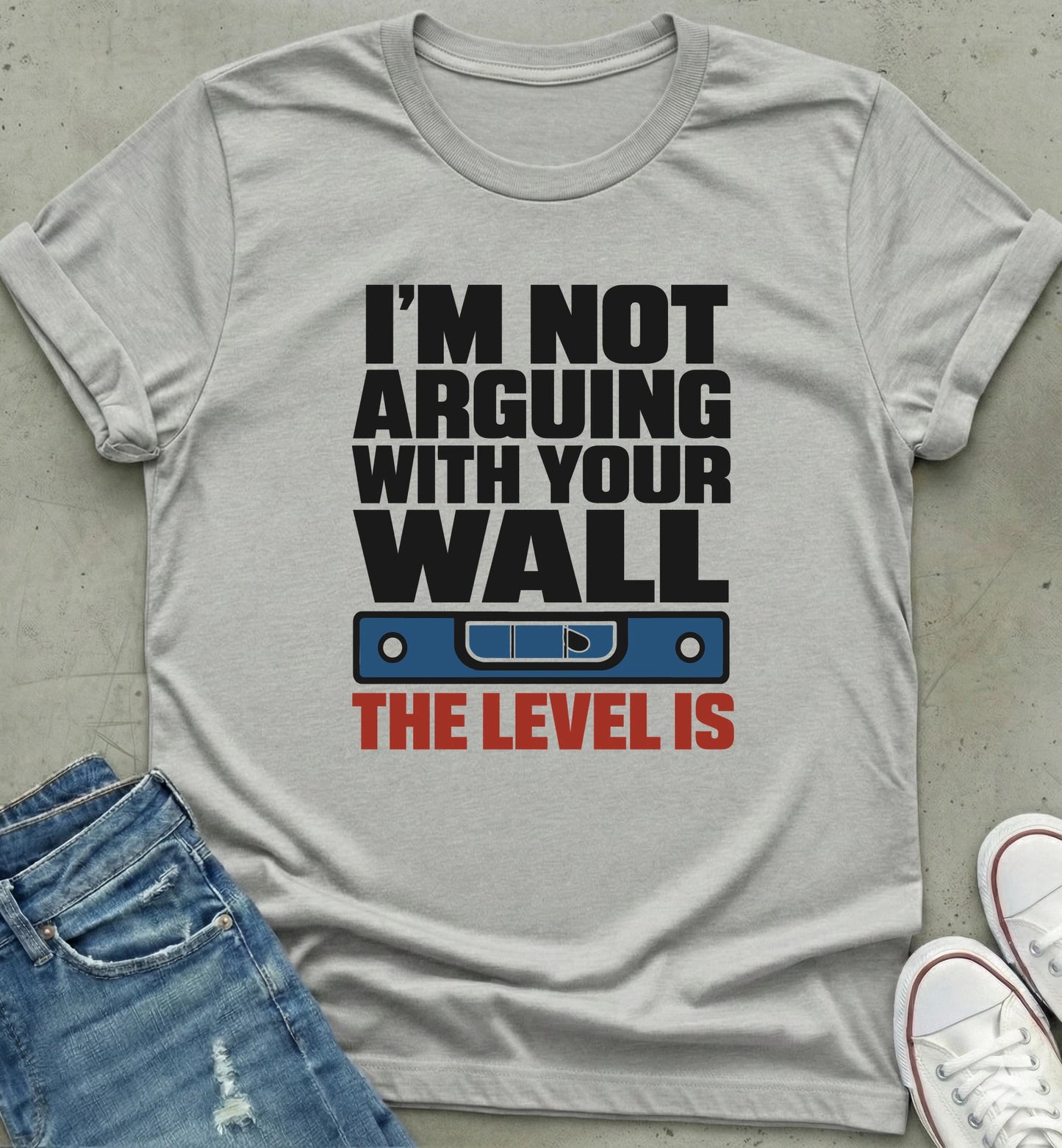 "Level-Headed Humor Tee"