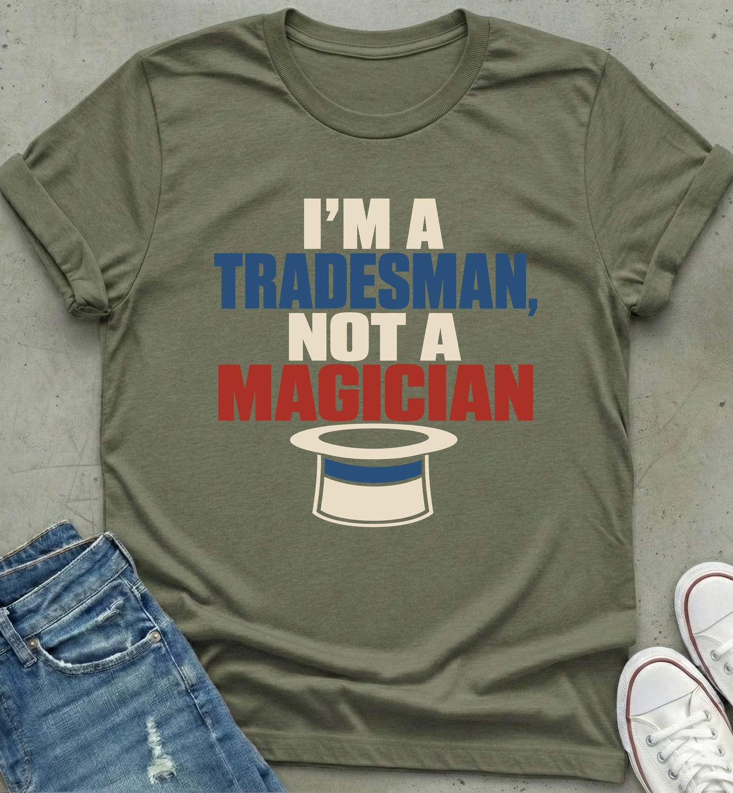 Tradesman Magic Humor T-Shirt