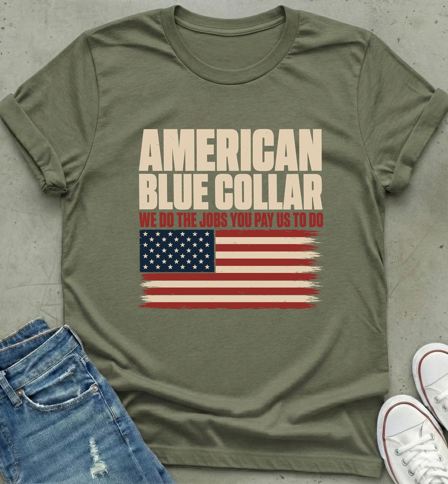 American Blue Collar Pride T-Shirt